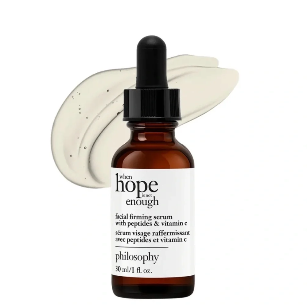 Philosophy when hope is not enough facial firming serum